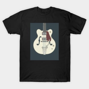 Rock Hollow Body Guitar T-Shirt